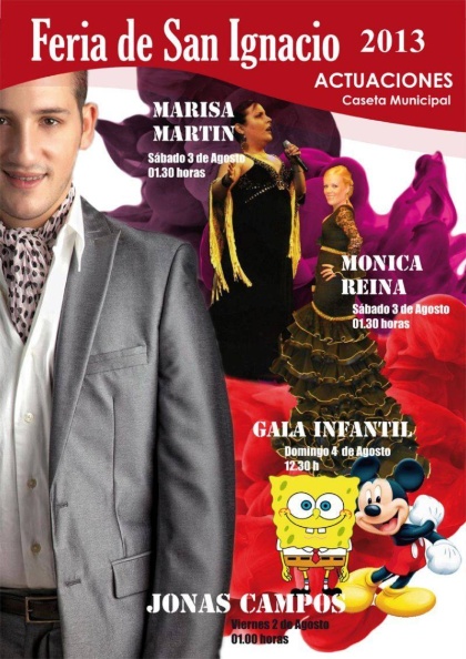 CARTEL ACTUACIONES 2013