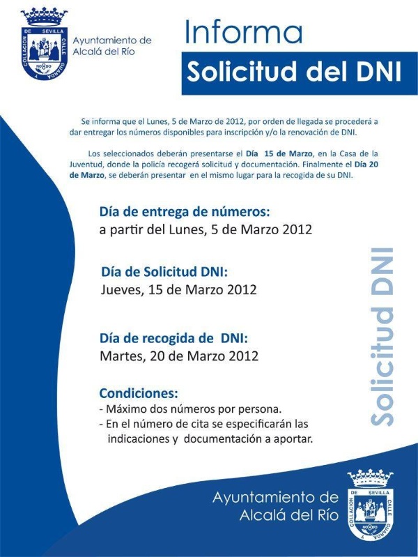 DNI MARZO 2012