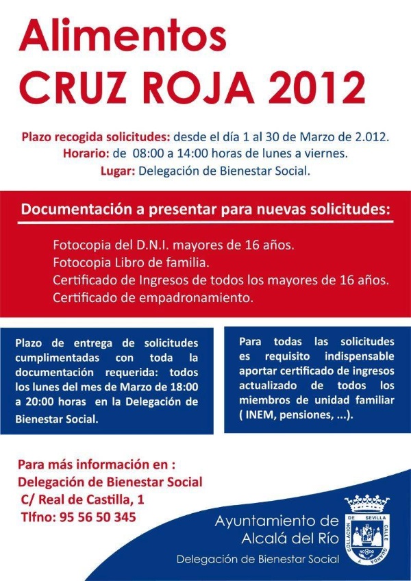 Cartel Cruz Roja