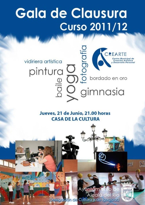 Cartel Clausura Crearte