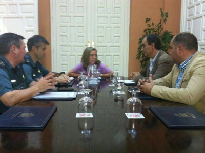 Reunión con subdelegada