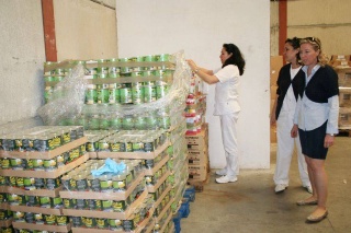 Alimentos de la Cruz Roja