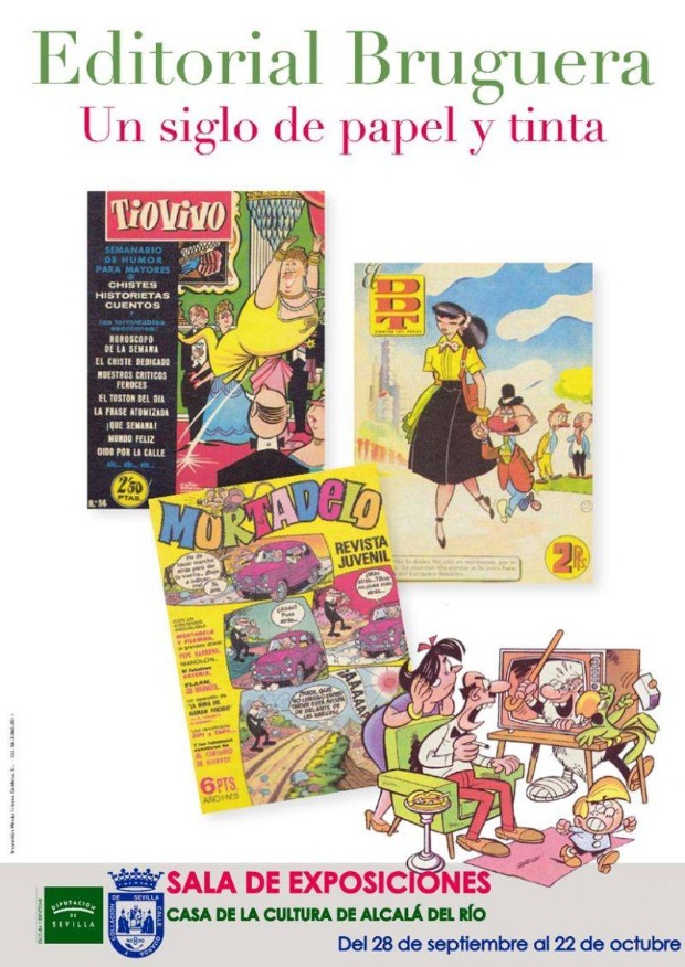 cartel bruguera Alcalá del Río