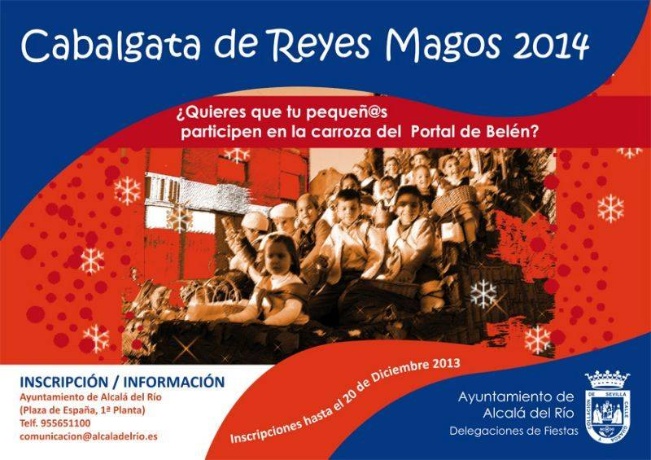 Cartel Portal de Belen carrozas