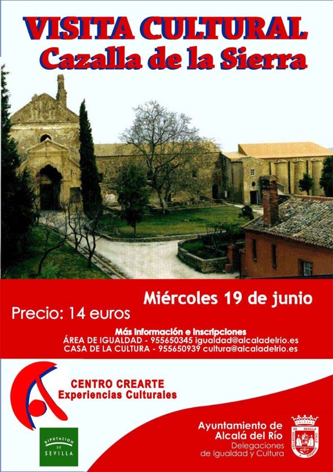 cartel VISITA CAZALLA clausura 13