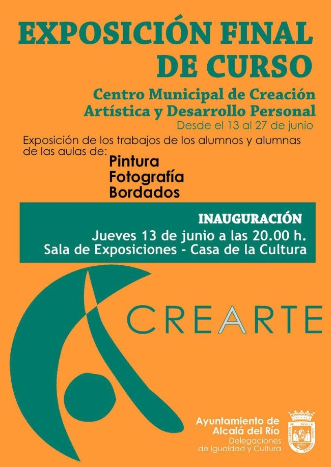 cartel expo crearte clausura 13