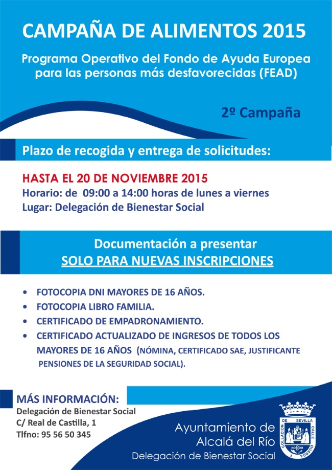 Campaña de Alimentos 2015