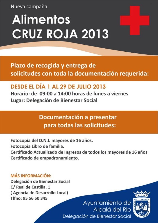 CARTEL CRUZ ROJA 2013
