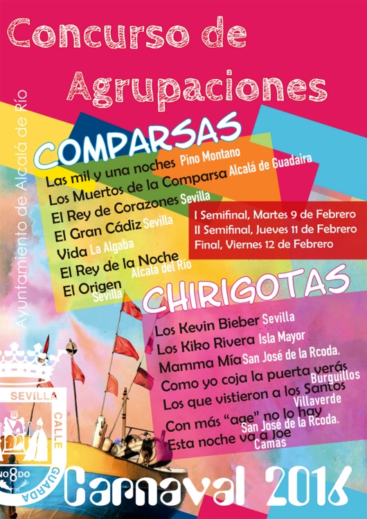 Cartel Agrupaciones