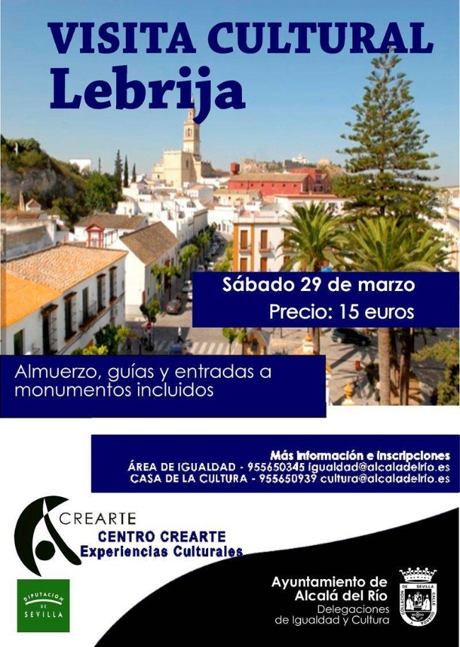 cartel VISITA LEBRIJA 2014