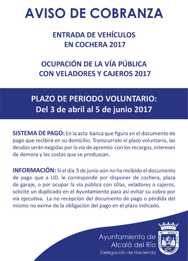 Aviso cobranza 2017