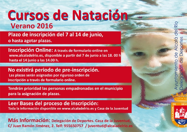 Cursos de Natación 2016