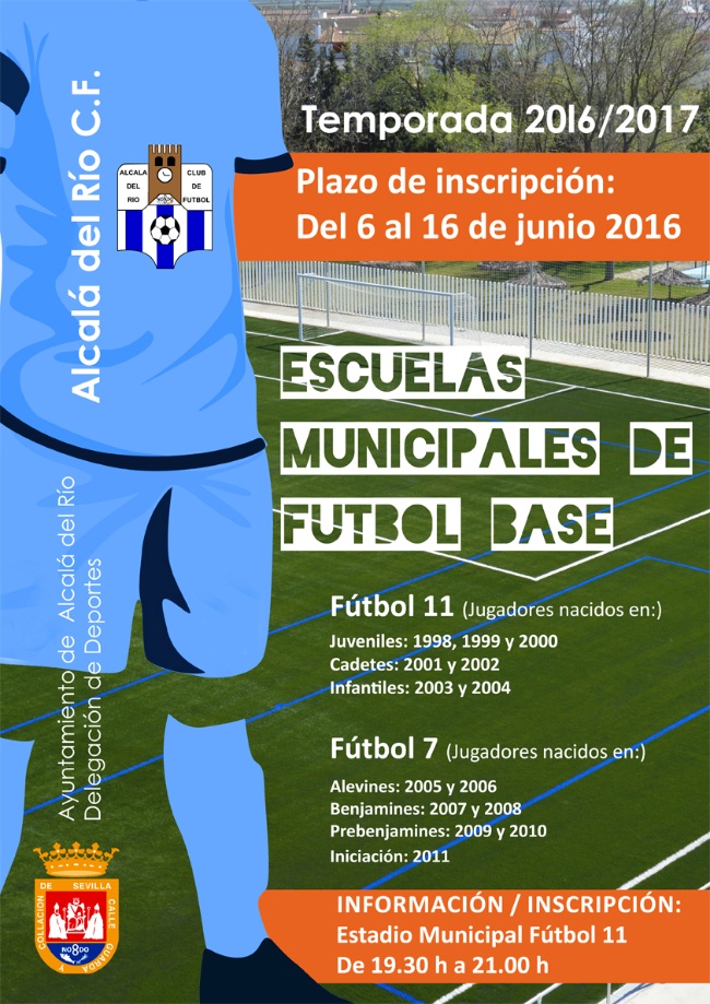 Escuelas de Fútbol Municipales Alcalá del Río 2016