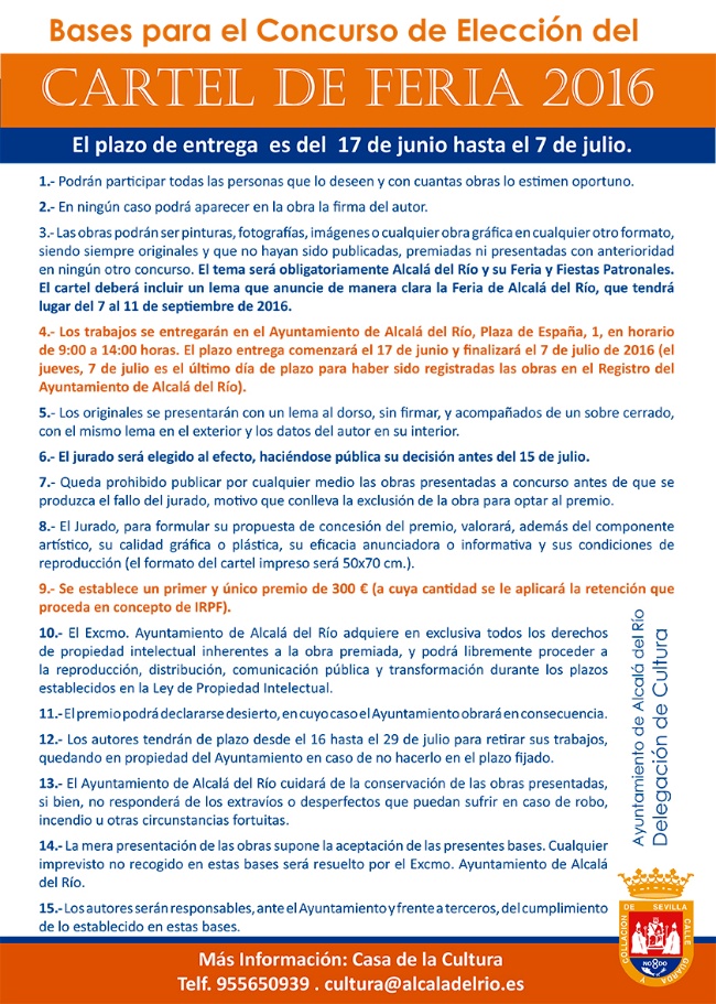 Cartel Beses Cartel Feria 2016