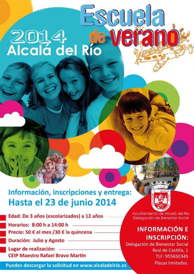 Cartel Escuela de Verano 2014