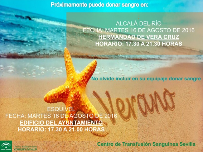 CARTEL VERANO donación sangre 2016
