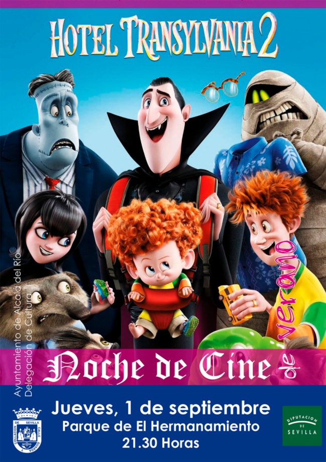 Cartel Cine de Verano 2016 Dipu