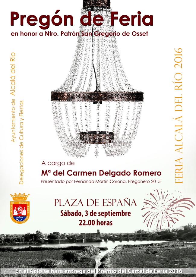 Cartel Pregón Feria 2016