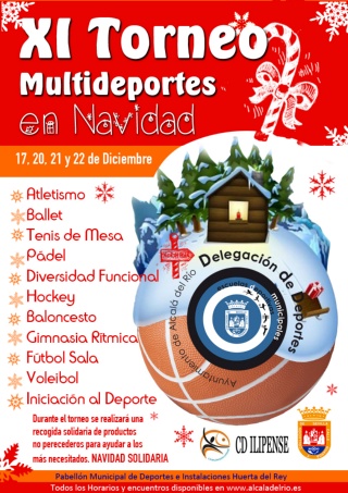 Cartel XI Torneo Multideportes
