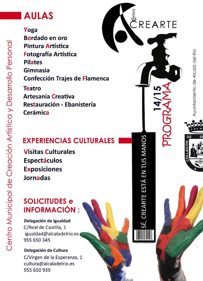 Cartel Crearte 2014
