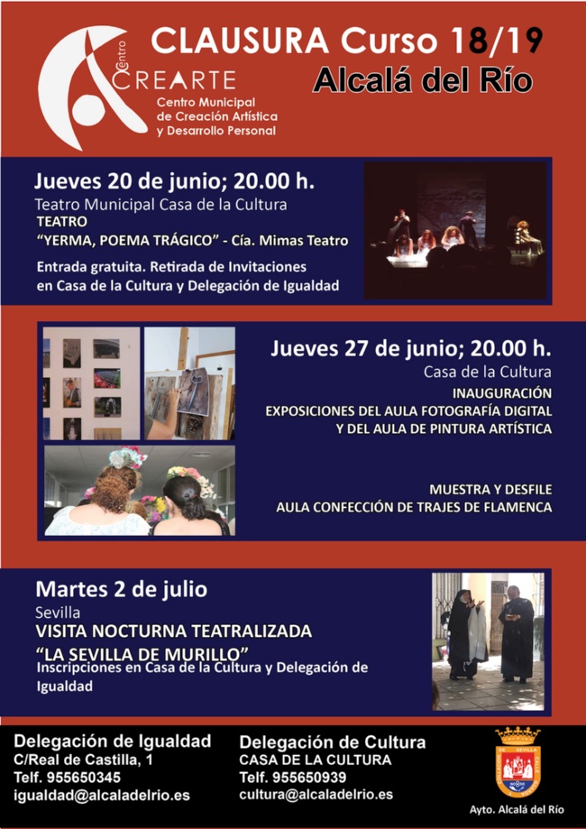 CLAUSURA crearte 18 19