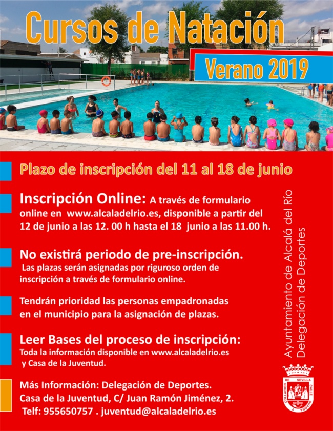 Cursos de Natación 2019