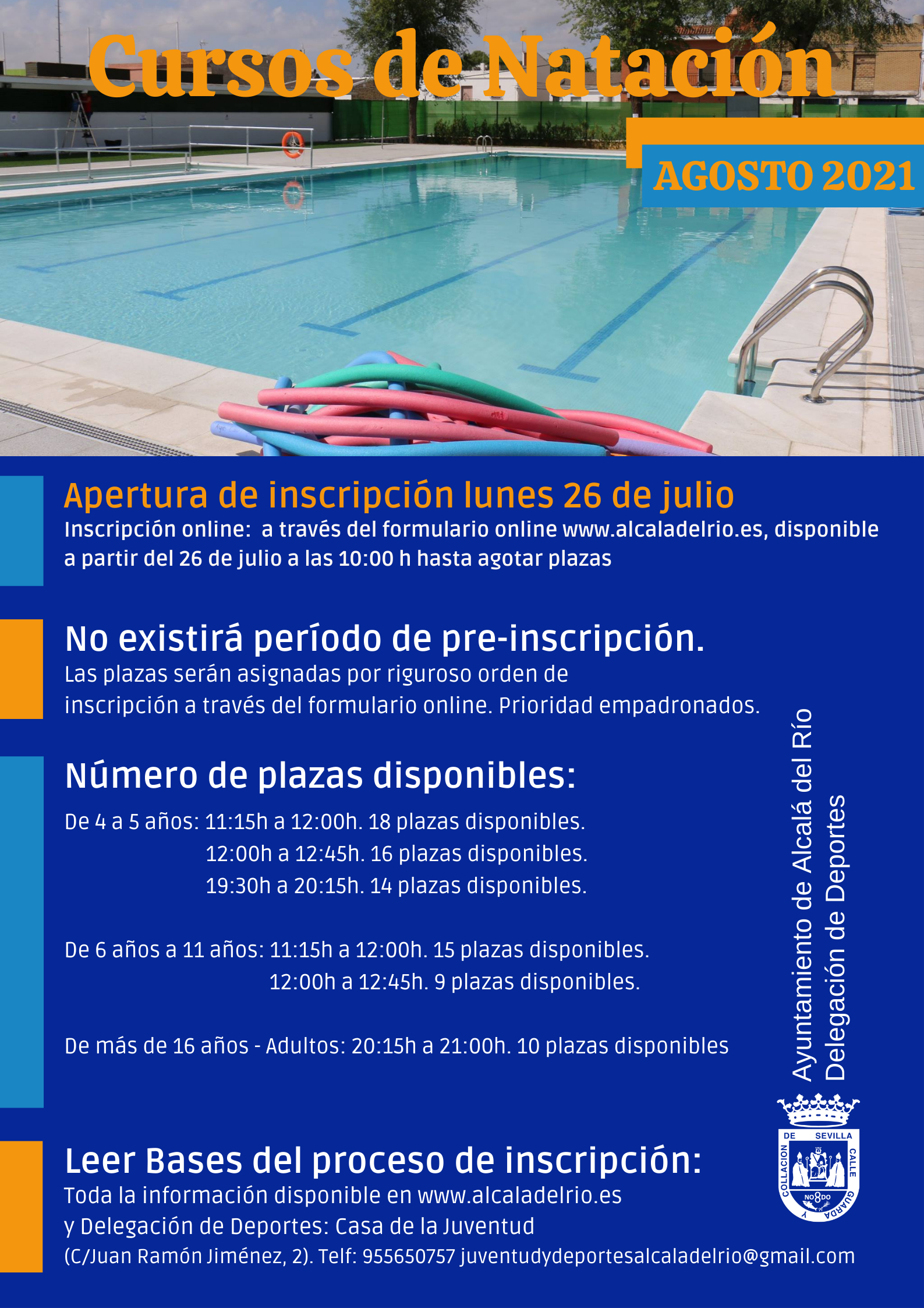 Cursos de Natación