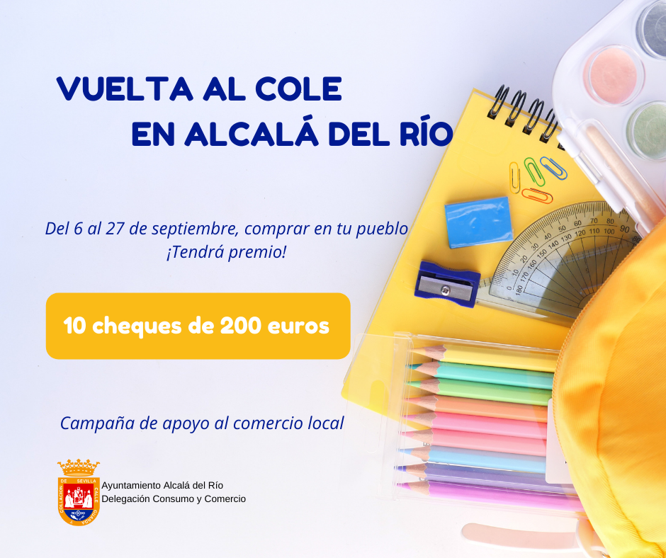 EN LA VUELTA AL COLE CONSUME EN ALCALÁ DEL RÍO