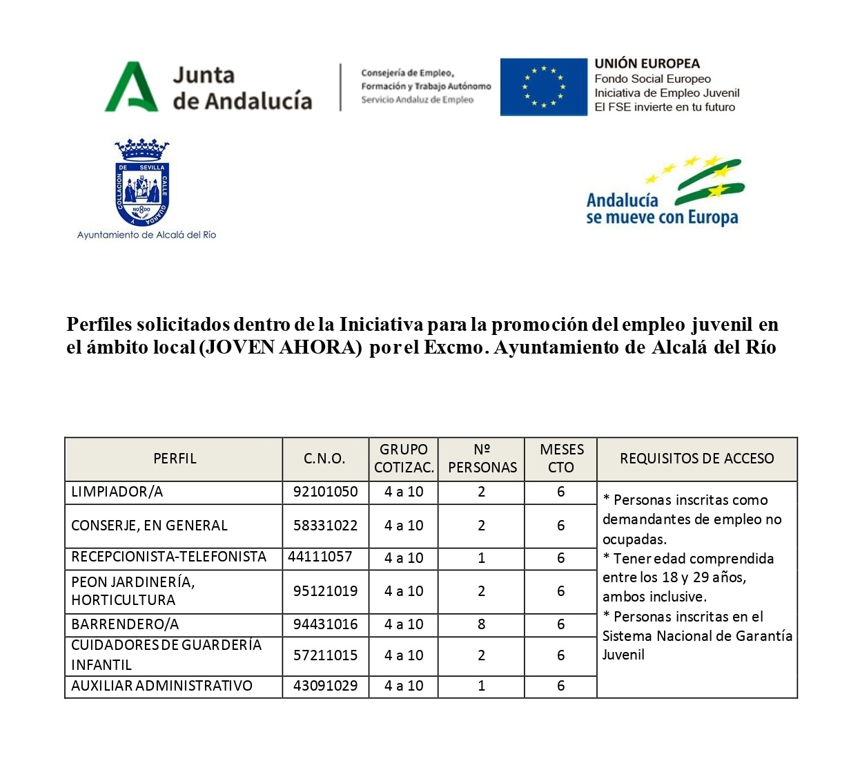 PERFILES JOVEN AHORA