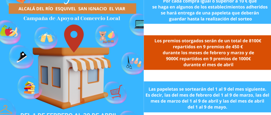 Participa y consigue uno de los 9 cheques-regalos de 450 ¿ durante los meses de febrero y marzo o uno de los 9 cheques de 1000 ¿ del mes de abril